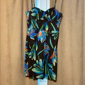 Tropical mini dress